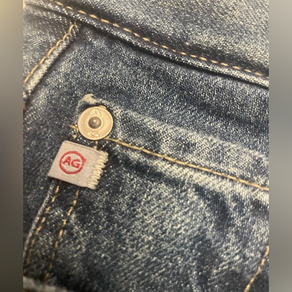 AG Alexis Slim Straight High Rise Jeans Size 26R in medium wash, luxury,straight - Picture 6 of 11